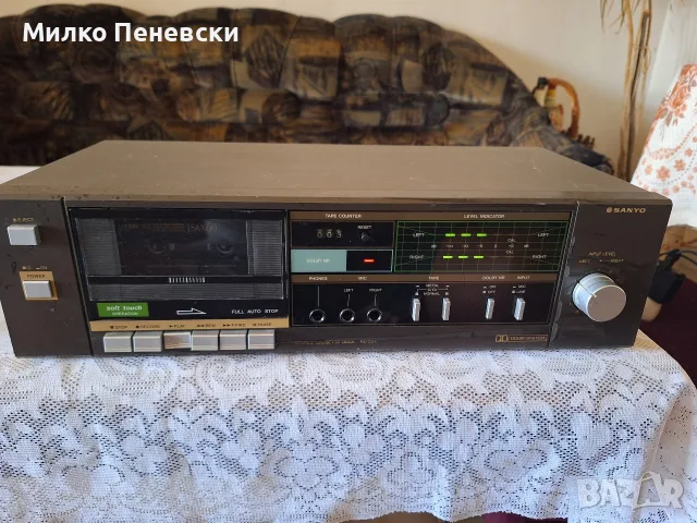 SANYO RD 224 STEREO CASSETTE DECK.MADE IN JAPAN.