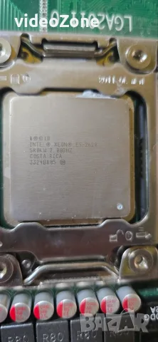 Двупроцесорна майнинг/AI/Xeon платформа – Intel Xeon E5-2620 + 8GB RAM + 128GB mSATA SSD, снимка 3 - Работни компютри - 55473140