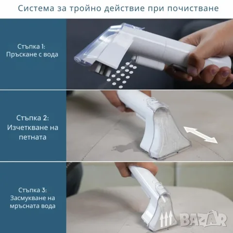 Перяща прахосмукачка.. , снимка 5 - Прахосмукачки - 55675397