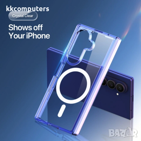 Прозрачен Магнитен Калъф за Samsung Galaxy Z Fold8 DUX DUCIS Clin Series с Протектор, снимка 9 - Резервни части за телефони - 54680204