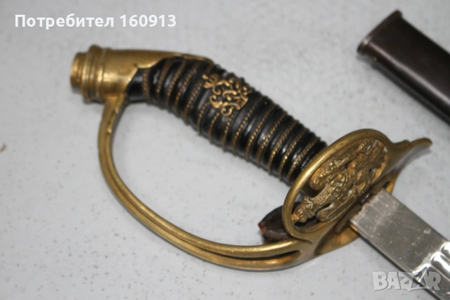 Немска имперска сабя палаш Солинген., снимка 5 - Антикварни и старинни предмети - 54963125
