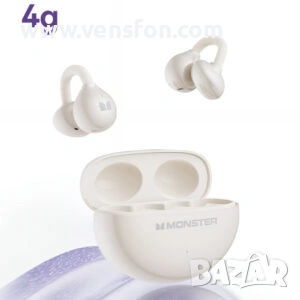  Bluetooth слушалки Monster AirClip AC200 /бежеви/, снимка 8 - Bluetooth слушалки - 55142325