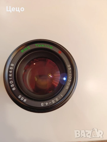 Обектив Tokina RMC 35-105mm f/3.5-4.3 Close Focus (Pentax K / PK байонет)
