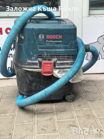 Професионална прахосмукачка за сухо и мокро почистване Bosch GAS 15 PS, 1100 W , 15 л