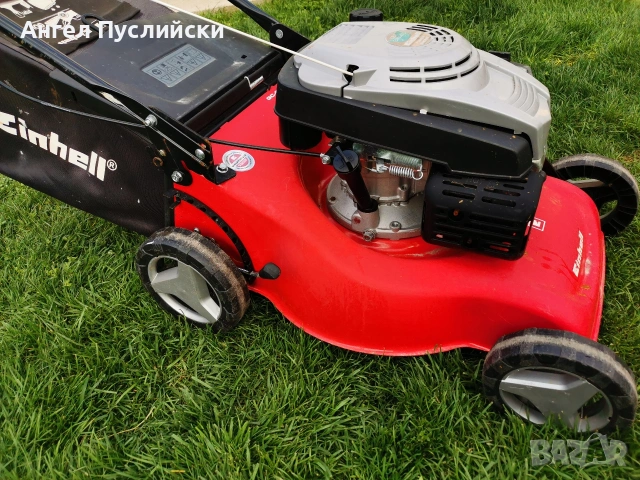 Einhell Бензинова косачка 46 см, снимка 6 - Градинска техника - 54058797