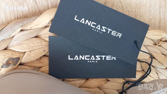 Дамска чанта от естествена кожа Lancaster , снимка 8 - Чанти - 46400170