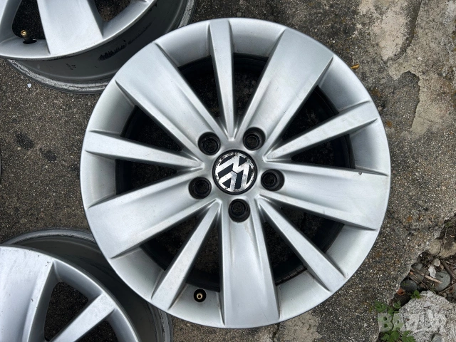 джанти 5x112 16" за VW Sharan Seat Alhambra след 2010г. 7N0 6.5J ET33, снимка 6 - Гуми и джанти - 55099298