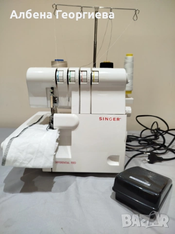 Четириконечен оверлог  Singer, снимка 15 - Шевни машини - 55008634