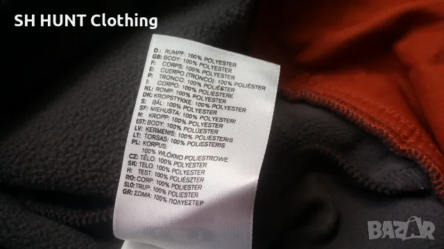 SALOMON Softshell Sweatshirt размер L за лов риболов туризъм суичър вятърно устойчив - 2790, снимка 17 - Суичъри - 55384098