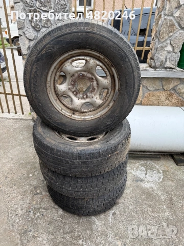 Гуми с джанти за Opel Frontera, снимка 3 - Части - 54457297