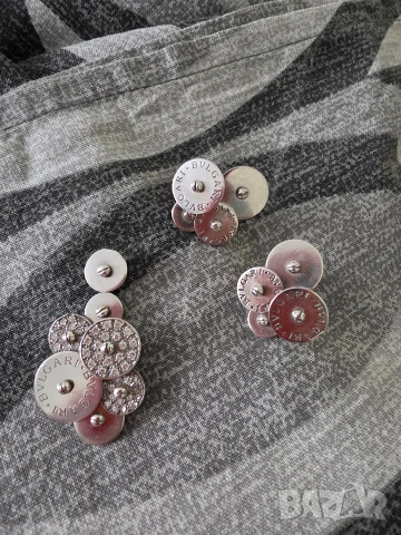 сребърен комплект Bvlgari