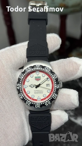 Мъжки часовник TAG Heuer Formula 1 x KITH Solargraph White Dial, снимка 2 - Мъжки - 55266601