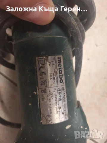 Малък Флекс Metabo W6 115, снимка 3 - Ъглошлайфи - 55403466