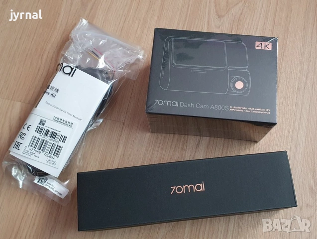 Видеорегистратор Xiaomi 70mai Dash Cam A800s, снимка 4 - Аксесоари и консумативи - 54322697