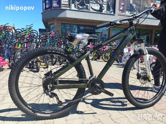 CROSS Велосипед 26" DEXTER HDB army green, снимка 9 - Велосипеди - 54644226