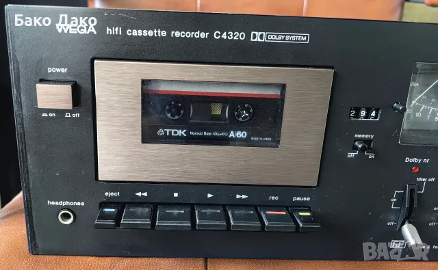 Двуглав касетен дек Wega C4320, снимка 4 - Декове - 55614207