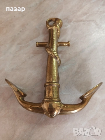 Бронзова Котва , снимка 2 - Антикварни и старинни предмети - 54173043