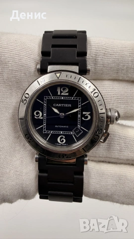 Cartier Pasha de Cartier Automatic W31074M7 | Swiss Made | Оригинал, снимка 8 - Мъжки - 55278061