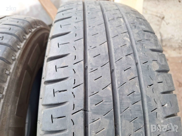 6 бр. запазени летни гуми Michelin Agilis 195/75 R16С, снимка 3 - Гуми и джанти - 54625866