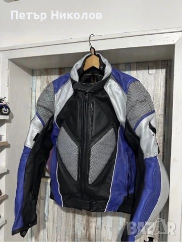 Мото кожено яке Belstaff (EU-50, M), снимка 3 - Аксесоари и консумативи - 54182211