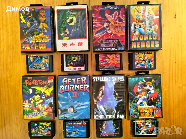 Игри за Sega Mega Drive, снимка 5 - Други игри и конзоли - 54093930