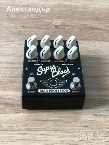Mad Professor Super Black Fender Blackface Preamp + Sweet Honey Overdrive Pedal, снимка 8 - Китари - 55442279