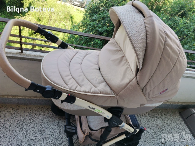 Бебешка количка 3 в 1, снимка 10 - За бебешки колички - 55043975
