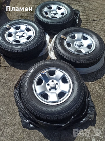 Bridgestone Blizzak DM V3 +джанти с капачки 