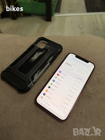 iPhone 12 red 64gb ТОП СЪСТОЯНИЕ 150€, снимка 4 - Apple iPhone - 55366748