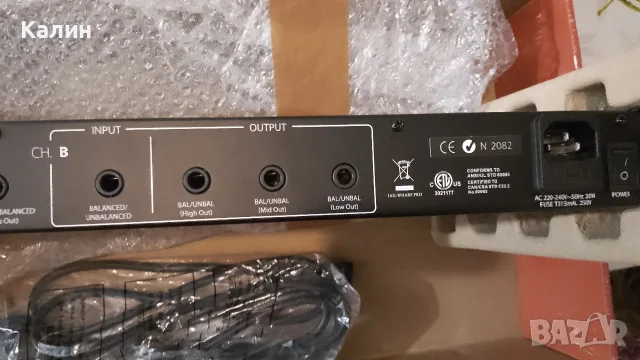 Професионален Crossover  "Wharfedale", снимка 6 - Ресийвъри, усилватели, смесителни пултове - 55456913