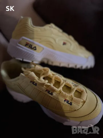 Маратонки FILA жълти, снимка 2 - Маратонки - 55405890
