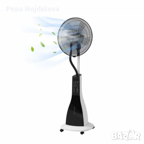Вентилатор с водна мъгла Diplomat DX-66, 90W 16" мултифункционален, LED, дистанционно управление, снимка 2 - Вентилатори - 54630099