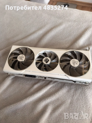 Уникална БЯЛА PowerColor RX 6700 XT Hellhound 12GB GDDR6– 3 бройки, снимка 3 - Видеокарти - 54642271