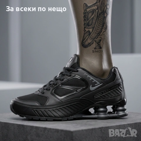 Nike Shox Enigma Мъжки Маратонки С Кутия👟Мъжки Спортни Обувки Цвят Черно Код S451, снимка 3 - Маратонки - 54842288