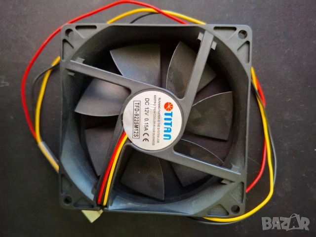 TITAN TFD-9225M12S 92mm 12V 3-pin вентилатор за PC
