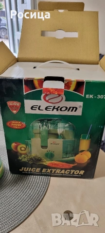 Сокоизтисквачка Elecom, снимка 5 - Сокоизстисквачки и цитрус преси - 54656537