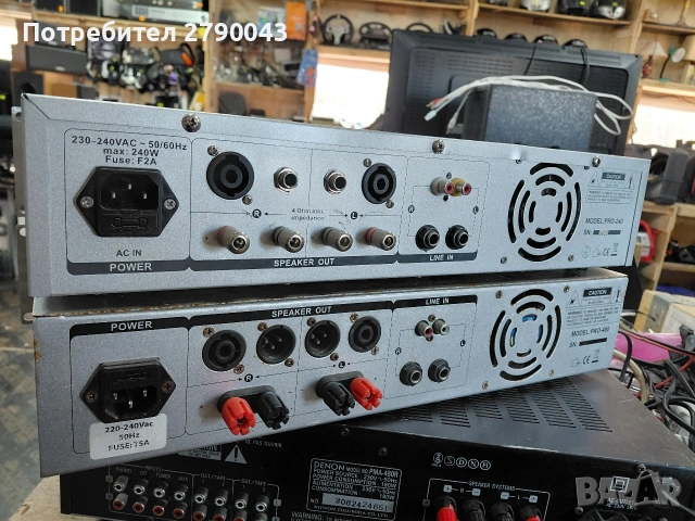 професионални стъпала усилвател , снимка 4 - Ресийвъри, усилватели, смесителни пултове - 54274209