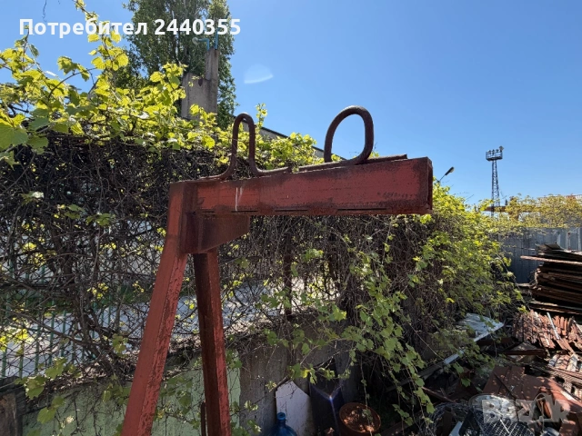 Палетна вилица за кран или мотокар , снимка 4 - Индустриална техника - 52225185