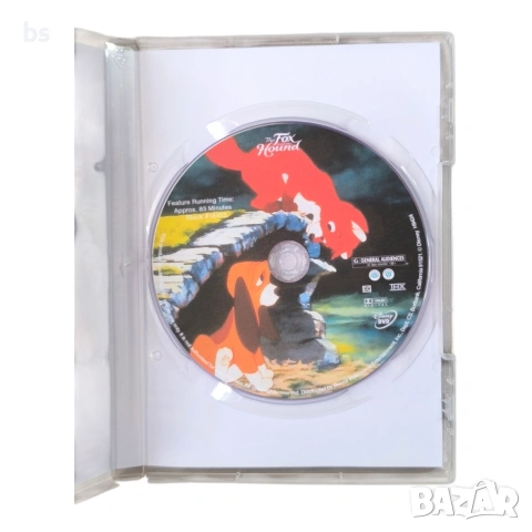 Лисицата и хрътката DVD -R с бг аудио, снимка 4 - DVD филми - 54741881