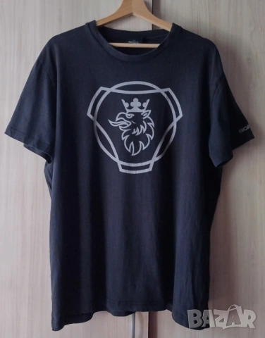 SCANIA - мъжка тениска на СКАНИЯ XL