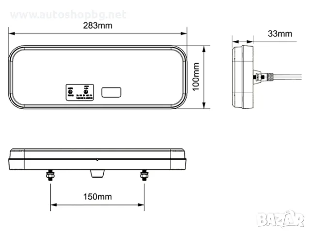 LED диоден стоп 12/24V, снимка 5 - Аксесоари и консумативи - 55682508