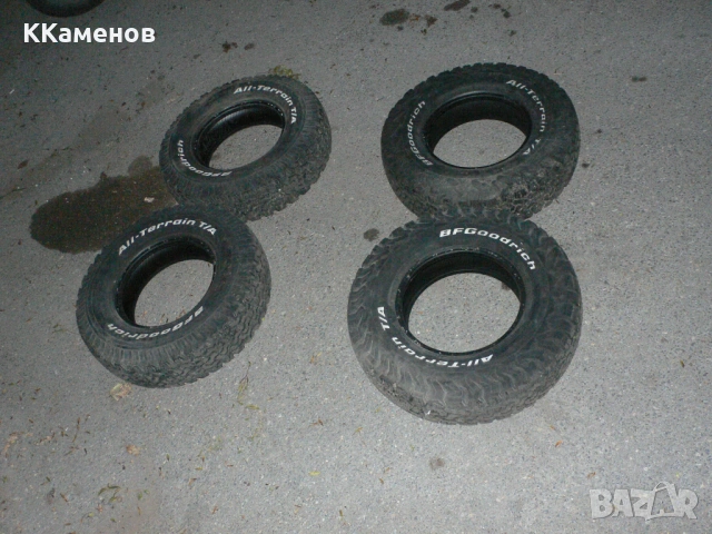 Гуми 235 85 16. BF Goodrich 4бр.