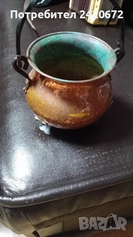 медно менче кована мед, снимка 2 - Антикварни и старинни предмети - 55026606