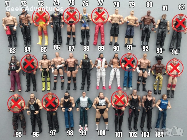 Кечисти Екшън Фигурки WWE Pro-Wrestling Кеч Играчки John Cena Randy Orton Brock Lesnar 3/3, снимка 3 - Фигурки - 46367335