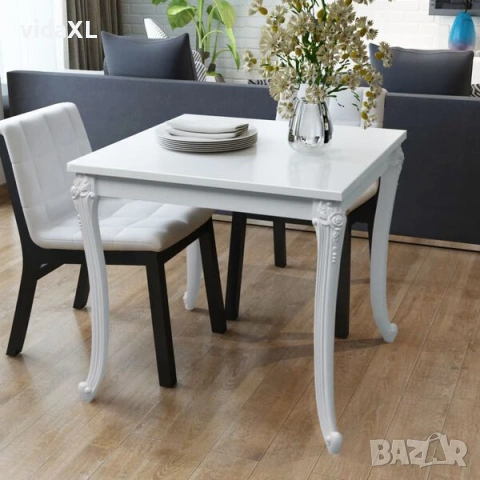 vidaXL Трапезна маса, 80x80x76 см(SKU:243382), снимка 2 - Маси - 54553122