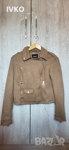 Преходно байкър яке Only xs, снимка 2 - Якета - 54515732
