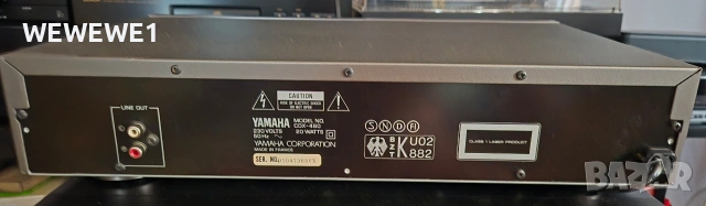 YMAHA CDX480........., снимка 3 - Ресийвъри, усилватели, смесителни пултове - 55128706