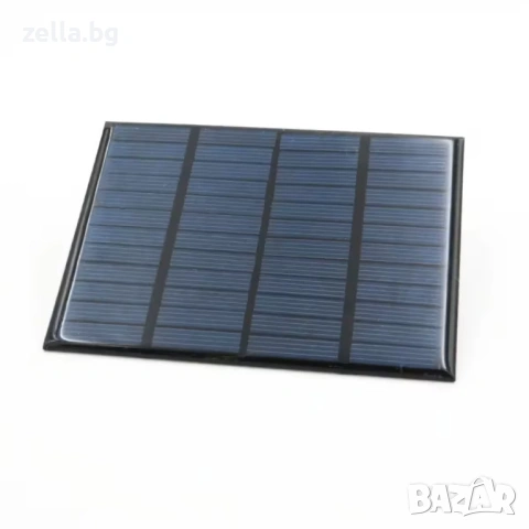 Мини соларен фотоволтаичен панел 12V 1.5W – Компактни фотоволтаични клетки 115x85 мм за DIY 10027, снимка 3 - Друга електроника - 54656008