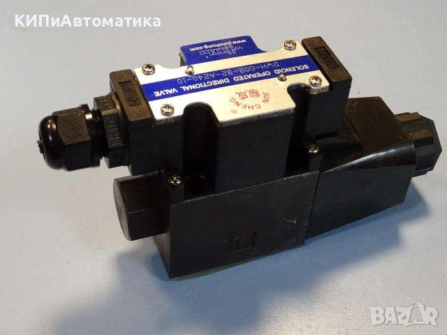 Хидравличен разпределител JUN CHENG DWH-GO2-B2-A240-10 directional valve 220V, снимка 4 - Резервни части за машини - 54579730