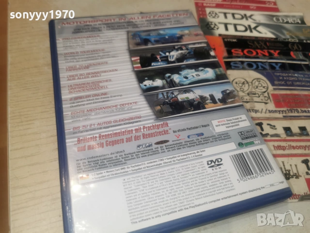 SONY PS2 GAME DTM RACE DRIVER 3 1606261231H1E3R, снимка 6 - Игри за PlayStation - 54924733
